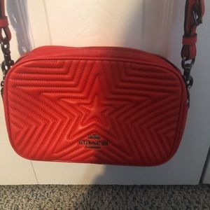 Coach red crossbody